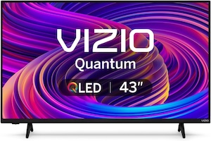 VIZIO 43-inch Quantum 4K QLED HDR Smart TV