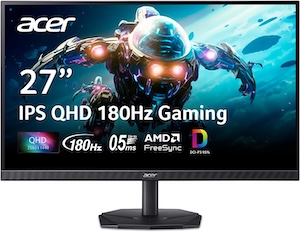 acer Nitro 27 Inch QHD 2560 x 1440 IPS Gaming Monitor